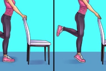 چند ورزش خانگی برای درمان زانو درد