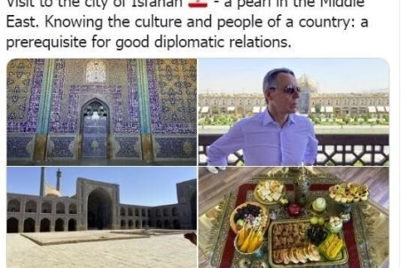 وزیر خارجه سوئیس، اصفهان را «مروارید خاورمیانه» نامید
