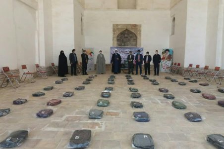 توزیع 2892 بسته مهر تحصیلی از محل موقوفات استان