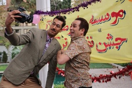 محمدرضا فروتن و بهرام افشاری در «آقای سانسور»/عکس
