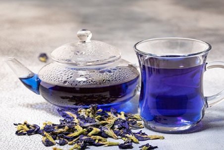 روش دم کردن گل گاو زبان