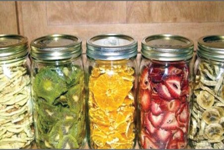 روش‌های آسان خشک کردن میوه در خانه