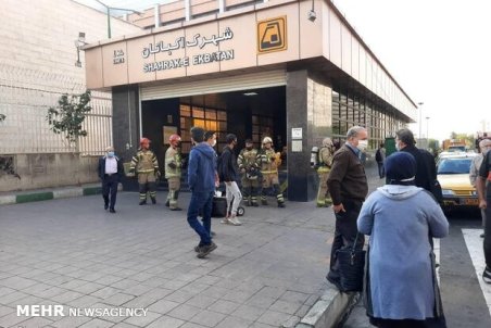 خالدی: علت اولیه حادثه مترو اکباتان نشت گاز شهری گزارش شده بود