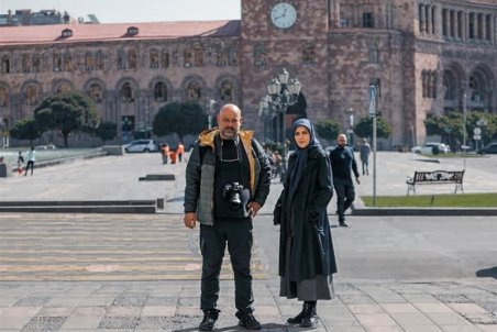 روزهای آخر تصویربرداری سریال "خانه امن" در اروپا/ عکس