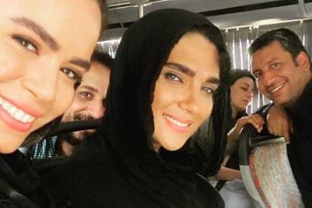 «سارا رسول زاده» در پشت صحنه نجلا