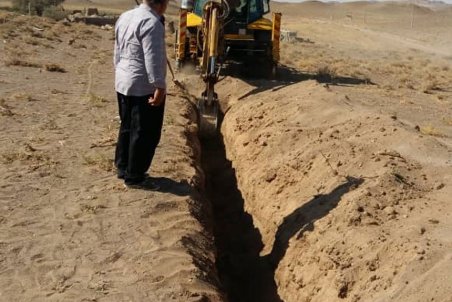 اصلاح خط انتقال روستای قلعه دار