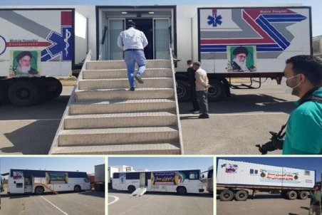 بستری روزانه ۷۰ بیمار مبتلا به کرونا در بیمارستان صحرایی اصفهان