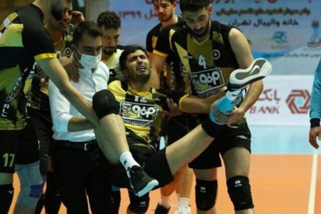 (عکس) مصدومیت شدید ستاره ملی‌پوش