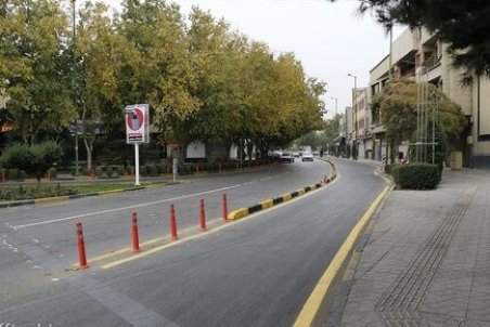 خیابان فرشادی دوطرفه شد