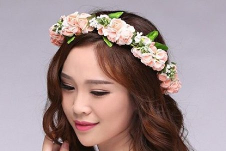 ﻿ مدل تاج گل عروس