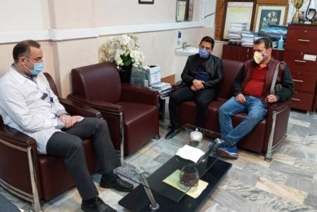 حمید سوریان پیگیر روند درمانی محمد بنا شد