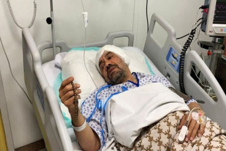 (تصویر) عمل جراحی محمود کریمی؛ ممنوعیت پزشکی برای مداح مشهور