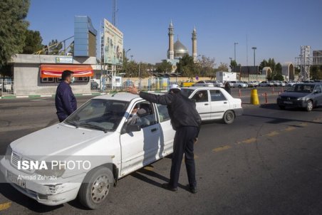 تردد بین‌شهری برای قزوینی‌ها ممنوع شد