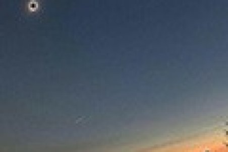 امروز خورشید می‌گیرد