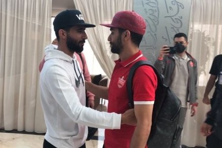 بشار رسن با پرسپولیسی‌ها خداحافظی کرد/عکس