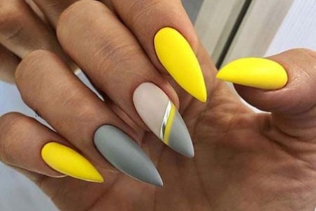 ﻿ مدل ناخن رنگ سال 2021