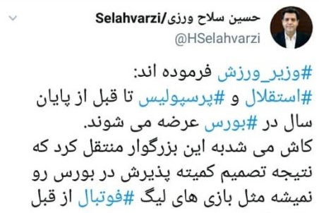 کنایه فوتبالیِ عضو شورای بورس به سلطانی‌فر