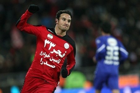 (عکس) کری سنگین ایمون زاید برای فرهاد مجیدی و استقلال