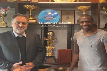 دیدار دیاباته با مدیرعامل باشگاه استقلال