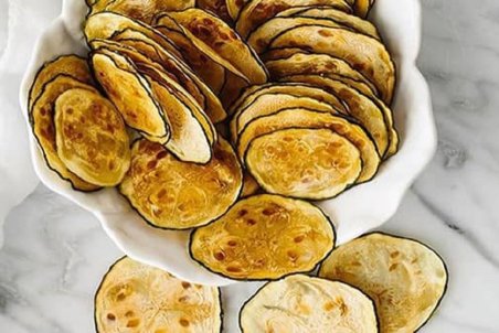 طرز تهیه چیپس کدو سبز