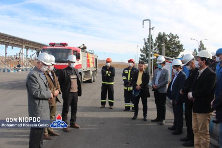 قم| به صدا درآوردن زنگ انقلاب در انبار نفت شهید زین الدین