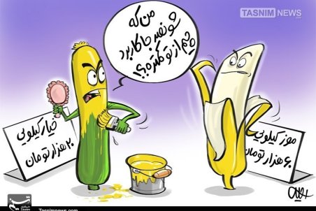 سوء مدیریت در دولت عامل گرانی موز و خیار بوده است