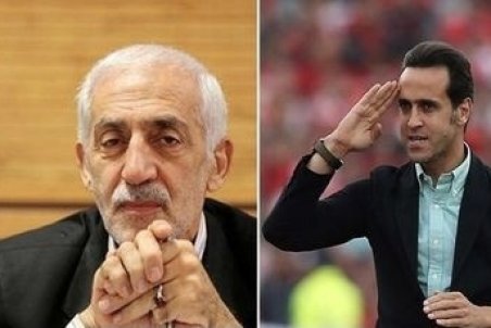 علی کریمی در انتخابات از محمد دادکان کمک خواست (عکس)