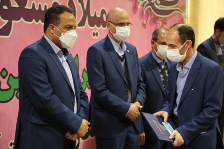 تقدیر از کارکنان برتر در شرکت آبفا استان اصفهان