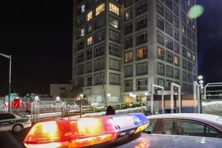 منزل آزاده نامداری با حضور بازپرس ویژه قتل