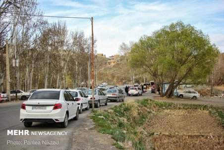 ۷۱۷ هزار خودرو طی۱۳ فروردین در اصفهان تردد کردند