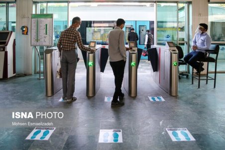 محاسبه بلیت قطارشهری مشهد بر اساس مسافت از خردادماه