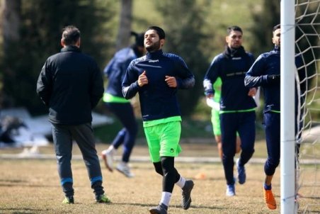 حضور عارف غلامی در باشگاه استقلال