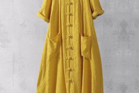 جدیدترین مدل پیراهن بلند نخی