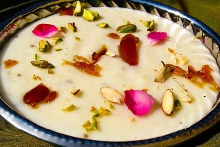 طرز تهیه فرنی