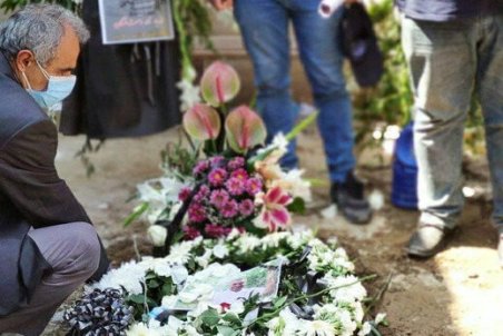 پیکر نادر دست نشان در خاک آرام گرفت/عکس