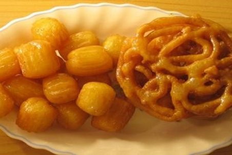 طرز تهیه زولبیا و بامیه خانگی