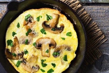 طرز تهیه املت قارچ با پنیر