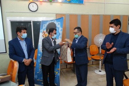 مراسم تودیع و معارفه رئیس اداره مالی و پشتیبانی آبفا منطقه یک برگزار شد