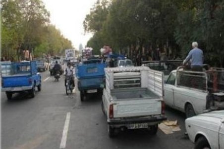 تخفیف ۳۰ درصدی پروانه حمل بار درونشهری در شیراز