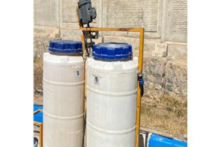 ارتقاء کیفیت پساب خروجی فاضلاب کرچگان با تعمیر و راه اندازی همزن کلر