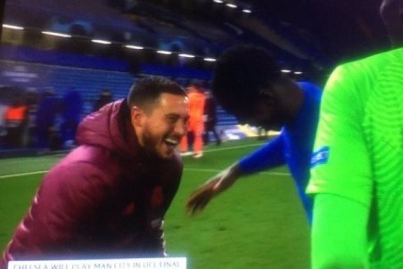 خنده هازارد که هواداران رئال را خشمگین کرد/عکس