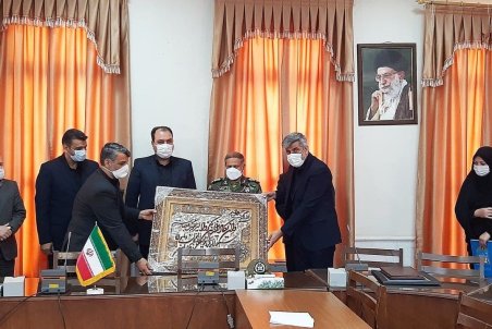 جلسه تکریم و معارفه سرپرست اداره ورزش و جوانان گلبهار برگزار شد