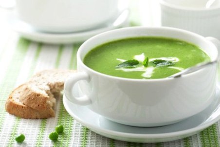 سوپ نخودفرنگی؛ طعمِ تازه بهاری