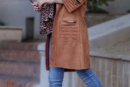 ایده هایی شیک و زیبا برای ست مانتو قهوه ای