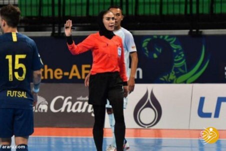 قضاوت داوران زن ایرانی در پلی آف جام جهانی مردان