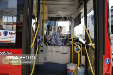 فعالیت مجدد اتوبوس‌ها در شیراز/راننده‌ها واکسینه نشده‌اند
