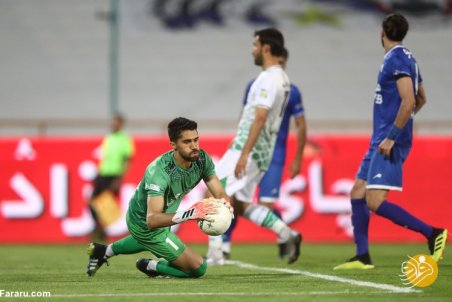 فرصت طلایی دروازه‌بان استقلال از دست رفت!