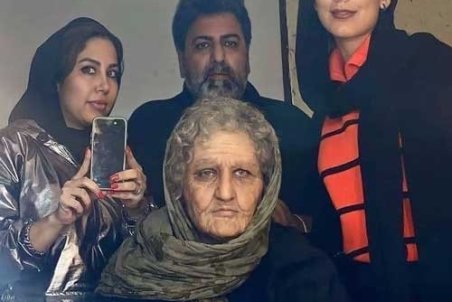 گریم سنگین باران کوثری برای «ملکه گدایان»