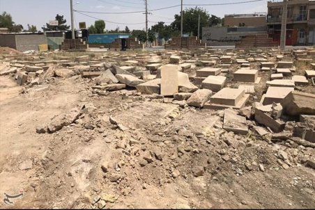 ماجرای تخریب قبرستان قدیمی و تاریخی شیراز در سکوت خبری؛ متولیان امر پاسخ دهند