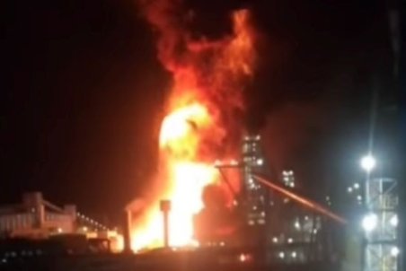 انفجار مهیب در کارخانه فولاد زرند ایرانیان